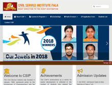 Tablet Screenshot of civilservicepala.com